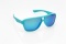 NEON Okulary przeciwsłoneczne Board cyjanowe, szkła niebieskie