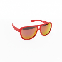NEON Okulary przeciwsłoneczne Board czerwone, szkła czerwone