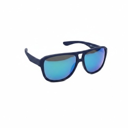 NEON Okulary przeciwsłoneczne Board granatowe, szkła niebieskie