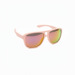 NEON Okulary przeciwsłoneczne Board jasnoróżowe, szkła różowe