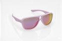 NEON Okulary przeciwsłoneczne Board lawendowe, szkła różowe