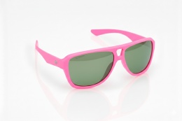 NEON Okulary przeciwsłoneczne Board różowe, szkła zielone