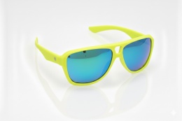 NEON Okulary przeciwsłoneczne Board żółte, szkła niebieskie