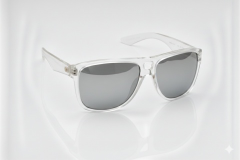 Okulary NEON Board crystal shiny (lens: silver cat.3)