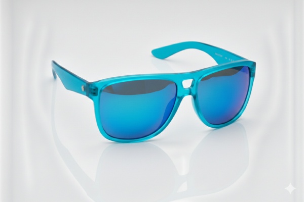 Okulary NEON Board cyan (lens: blue cat.3)