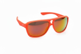 Okulary NEON Board orange fluo (lens: red cat.3)