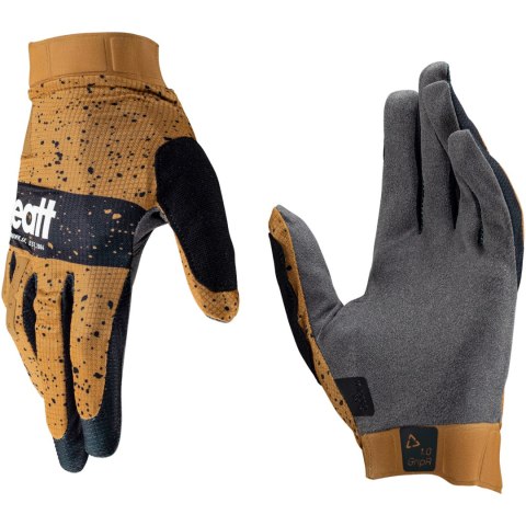 Rękawice rowerowe LEATT Glove MTB 1.0 GripR (pomarańczowy, XL)