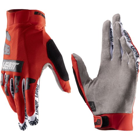 Rękawice rowerowe LEATT Glove MTB 2.0 X-Flow (czerwony, M)