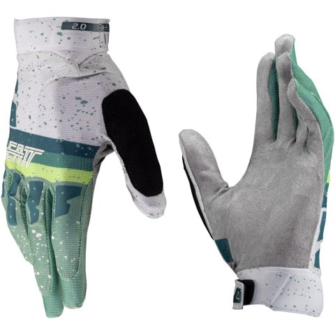 Rękawice rowerowe LEATT Glove MTB 2.0 X-Flow (zielony, M)