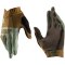 Rękawice rowerowe damskie LEATT Glove MTB 1.0 GripR Women (brązowy, M)