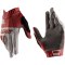 Rękawice rowerowe damskie LEATT Glove MTB 1.0 GripR Women (czerwony, L)