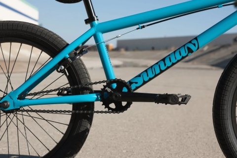 Rower BMX SUNDAY Primer MY2023 niebieski, rozmiar 20"