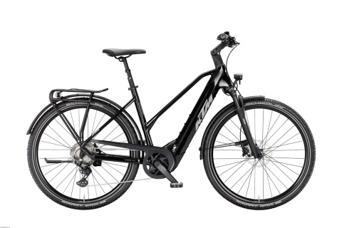 Rower elektryczny KTM MACINA TOUR CX 830 Diamond Black, rozmiar D46