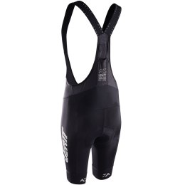 Spodenki kolarskie z pampersem (na szelkach) damskie LEATT Bib MTB Endurance 6.0 Women (czarny, XL)