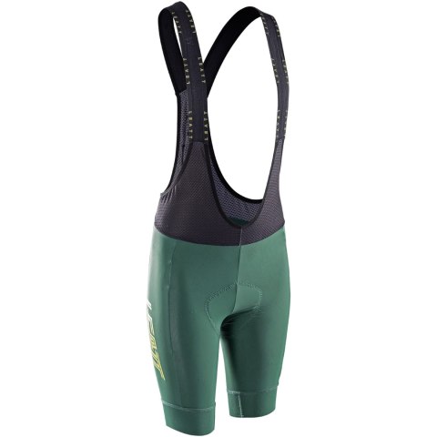 Spodenki kolarskie z pampersem (na szelkach) damskie LEATT Bib MTB Endurance 6.0 Women (turkusowy, L)