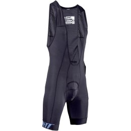 Spodenki wewnętrzne (na szelkach) z pampersem LEATT Bib Liner MTB 3.0 (czarny, XL)
