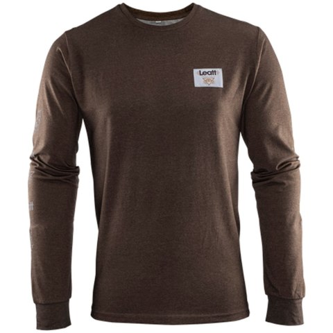 Bluzka LEATT Long Shirt Core (brązowy, M)