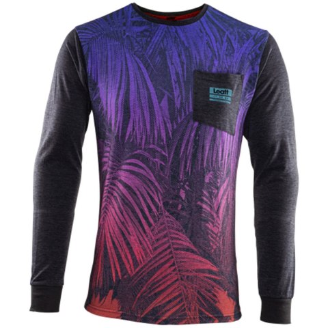 Bluzka LEATT Long Shirt Premium (zielony, XL)