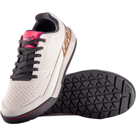 Buty rowerowe (platformy) damskie LEATT Shoe Flat 2.0 Women (biały, 39,5)