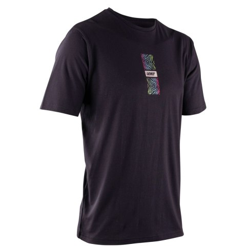 Koszulka LEATT T-Shirt Core (blkgreen, XL)