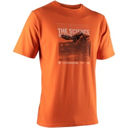Koszulka LEATT T-Shirt Core (pomarańczowy, M)