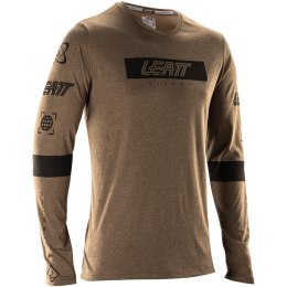 Koszulka rowerowa LEATT Jersey MTB Gravity 3.0 Long Sleeve (brązowy, L)