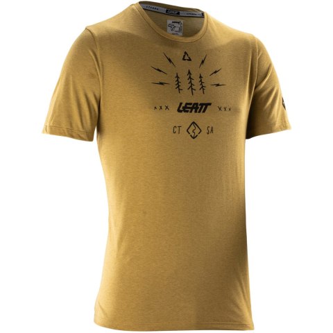 Koszulka rowerowa LEATT Jersey MTB Gravity 3.0 (brązowy, 2XL)