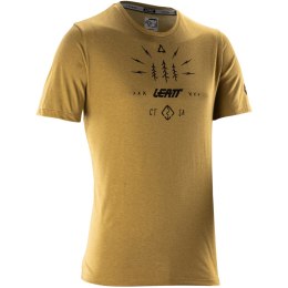 Koszulka rowerowa LEATT Jersey MTB Gravity 3.0 (brązowy, S)