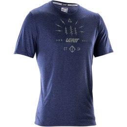 Koszulka rowerowa LEATT Jersey MTB Gravity 3.0 (niebieski, 2XL)