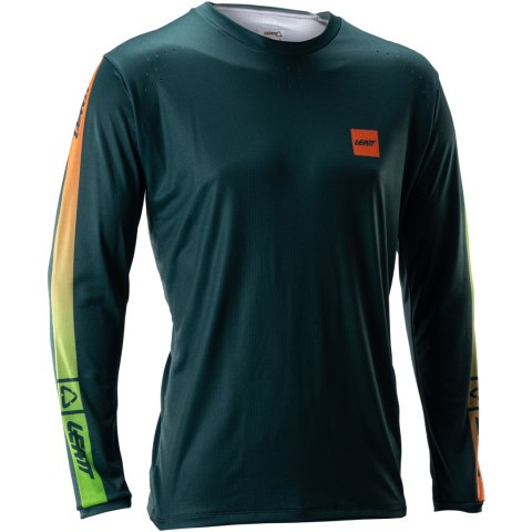 Koszulka rowerowa LEATT Jersey MTB Gravity 4.0 Long Sleeve (zielony, M)