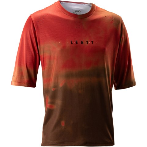 Koszulka rowerowa LEATT Jersey MTB Gravity 4.0 (czerwony, L)