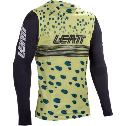 Koszulka rowerowa LEATT Jersey MTB Gravity 5.0 (zielony, L)