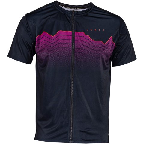 Koszulka rowerowa LEATT Jersey MTB Trail 3.0 (czarny, XXXL)