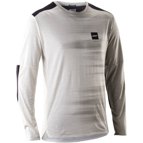 Koszulka rowerowa LEATT Jersey MTB Trail 4.0 Long Sleeve (biały, XL)
