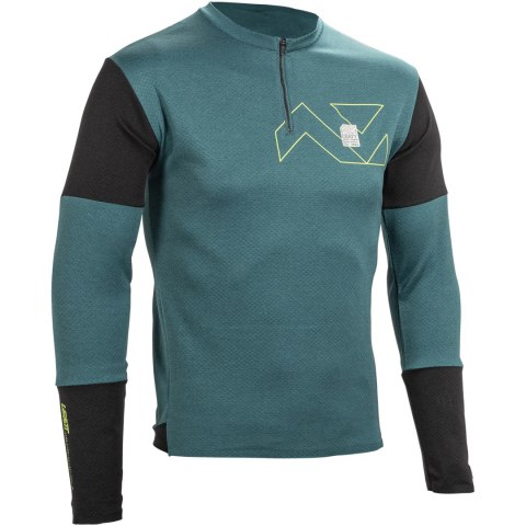 Koszulka rowerowa LEATT Jersey MTB Trail 4.0 (turkusowy, 2XL)