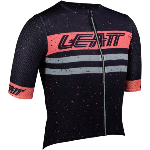 Koszulka rowerowa damska LEATT Jersey MTB Endurance 6.0 Women (czarny, XL)