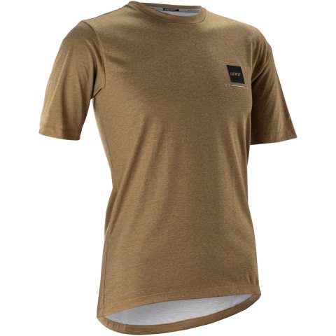 Koszulka rowerowa damska LEATT Jersey MTB Gravity 3.0 Women (brązowy, L)