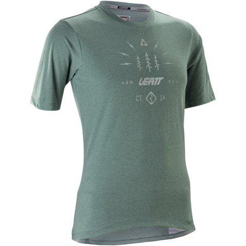 Koszulka rowerowa damska LEATT Jersey MTB Gravity 3.0 Women (zielony, S)