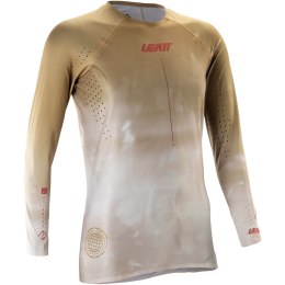Koszulka rowerowa damska LEATT Jersey MTB Gravity 5.0 Women (brązowy, XS)
