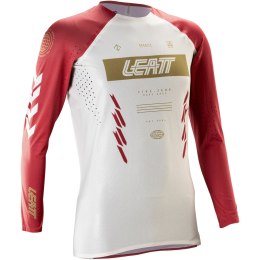 Koszulka rowerowa damska LEATT Jersey MTB Gravity 5.0 Women (czerwony, XS)