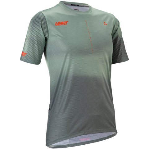 Koszulka rowerowa damska LEATT Jersey MTB Trail 3.0 Women (zielony, S)
