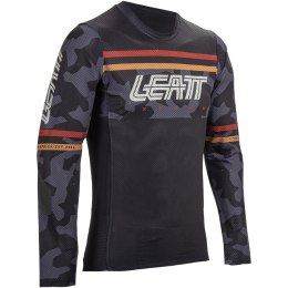 Koszulka rowerowa dziecięca LEATT Jersey MTB Gravity 4.0 Junior (czarny, XL)