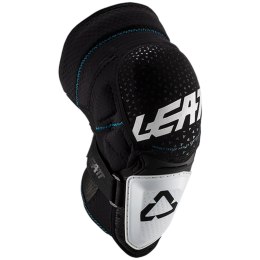 Ochraniacze kolan LEATT Knee Guard 3DF Hybrid (biało-czarny, S/M)