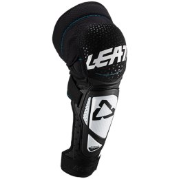 Ochraniacze kolan LEATT Knee&Shin Guard 3DF Hybrid EXT (biało-czarny, 2XL)
