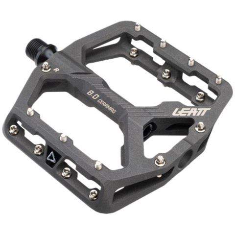 Pedały rowerowe (platformy szerokie) LEATT Pedals CeraMAG AllMtn 8.0 Flat (114x107mm) CeraGrey (szary)