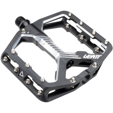 Pedały rowerowe (platformy wąskie) LEATT Pedals AllMtn 6.0 Flat (114x100mm) (czarny)