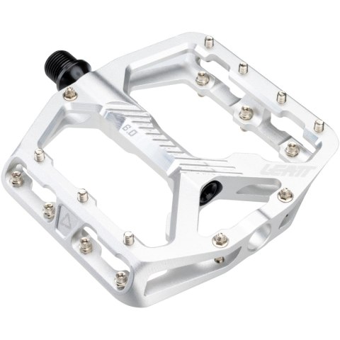 Pedały rowerowe (platformy wąskie) LEATT Pedals AllMtn 6.0 Flat (114x100mm) (srebrny)