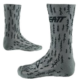 Skarpety rowerowe LEATT Socks MTB (zielony, S/M)