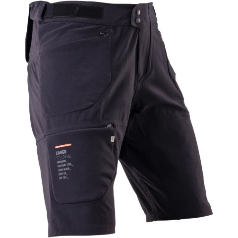Spodenki rowerowe LEATT Shorts MTB Trail 6.0 Cargo (czarny, S)