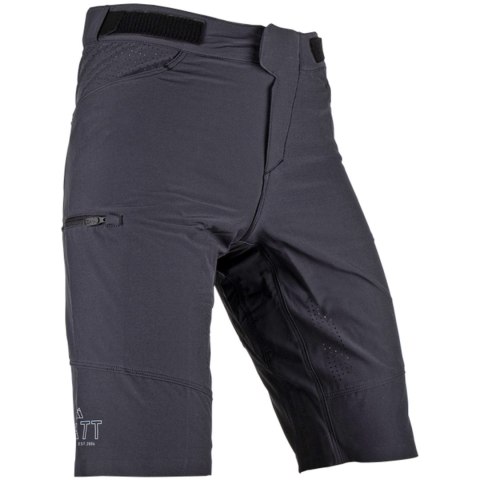 Spodenki rowerowe (+spodenki kolarskie z pampersem w zestawie) LEATT Shorts MTB Trail 3.0 (czarny, L)